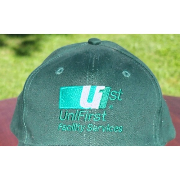 UniFirst Facility Services Strapback Adjustable Baseball Cap Embroidered - Picture 2 of 6